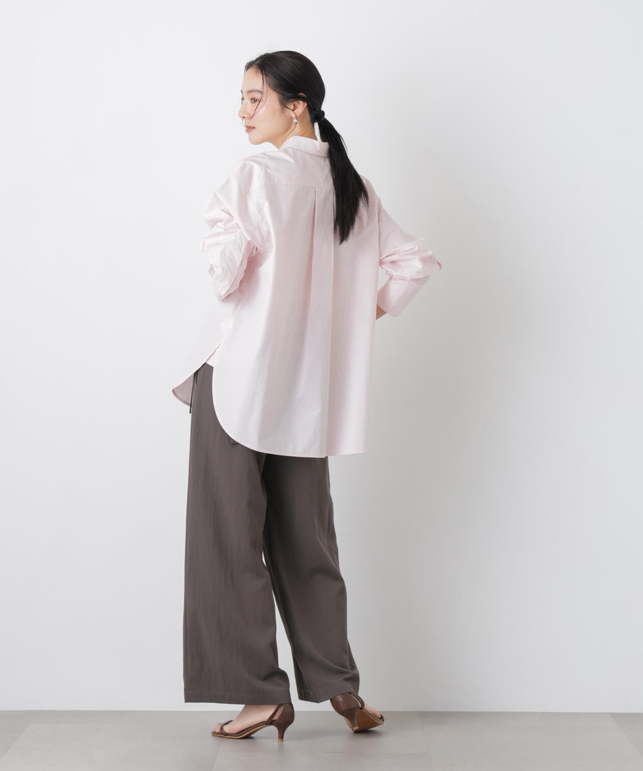 2wayオーバーシャツ