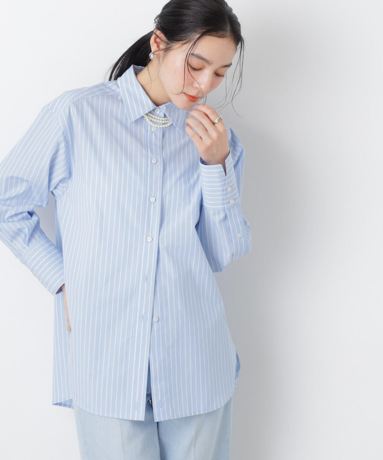 2wayオーバーシャツ