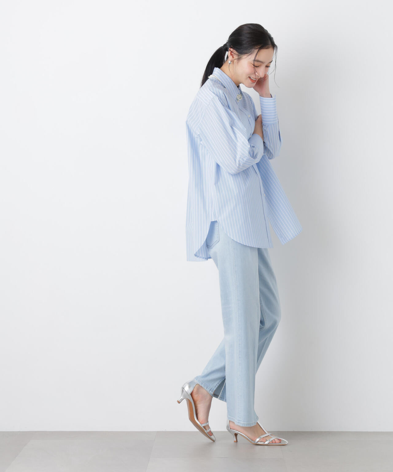 2wayオーバーシャツ