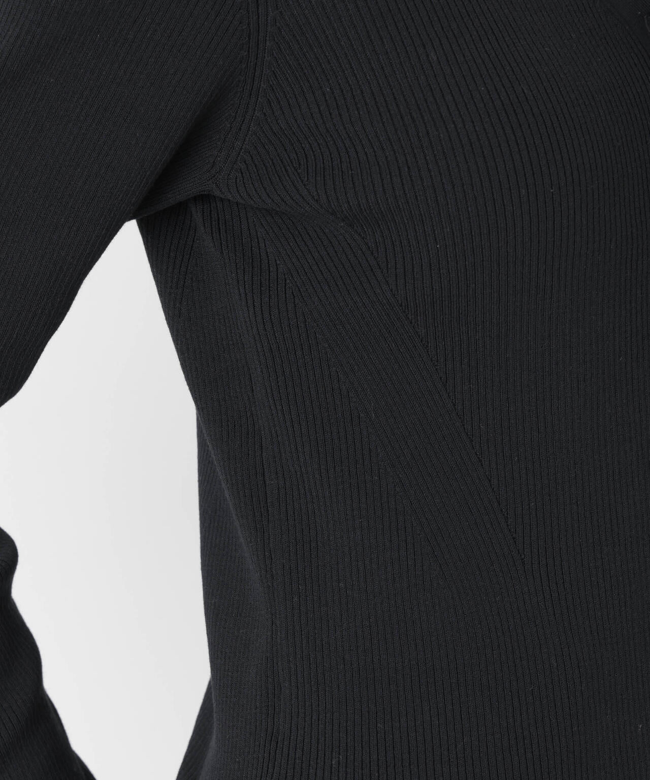 ウォッシャブルハイツイストVネックリブカーディガン