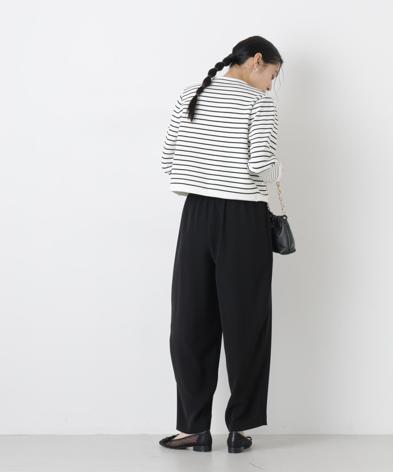 ゴールドボタンニットジャケット