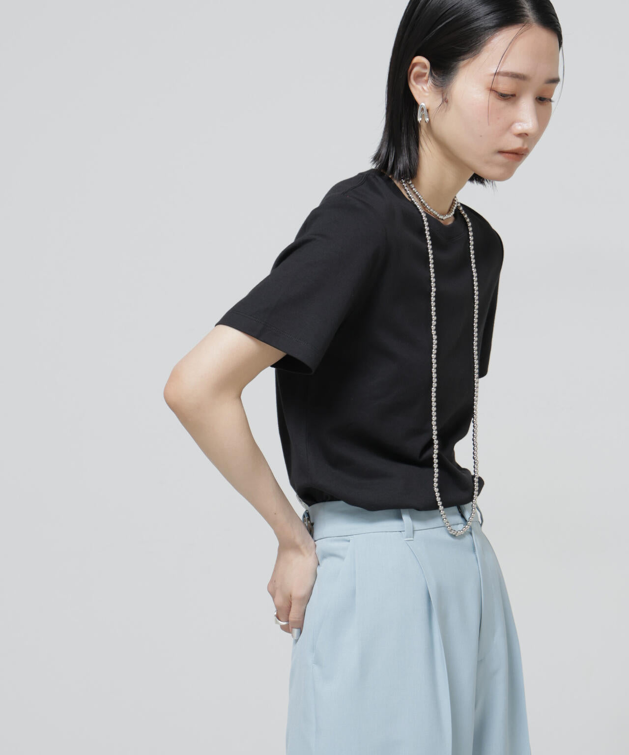 Anti Soaked(R) 汗染み防止クルーネックTシャツ