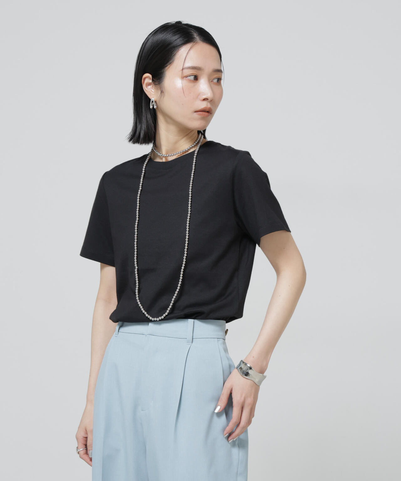 Anti Soaked(R) 汗染み防止クルーネックTシャツ