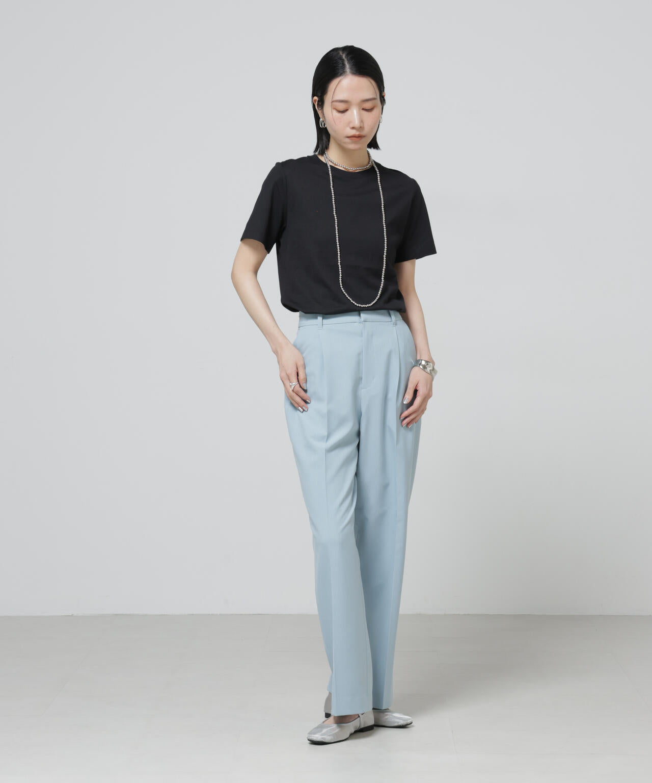 Anti Soaked(R) 汗染み防止クルーネックTシャツ