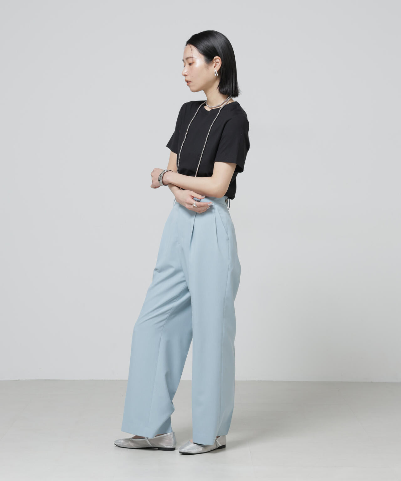 Anti Soaked(R) 汗染み防止クルーネックTシャツ