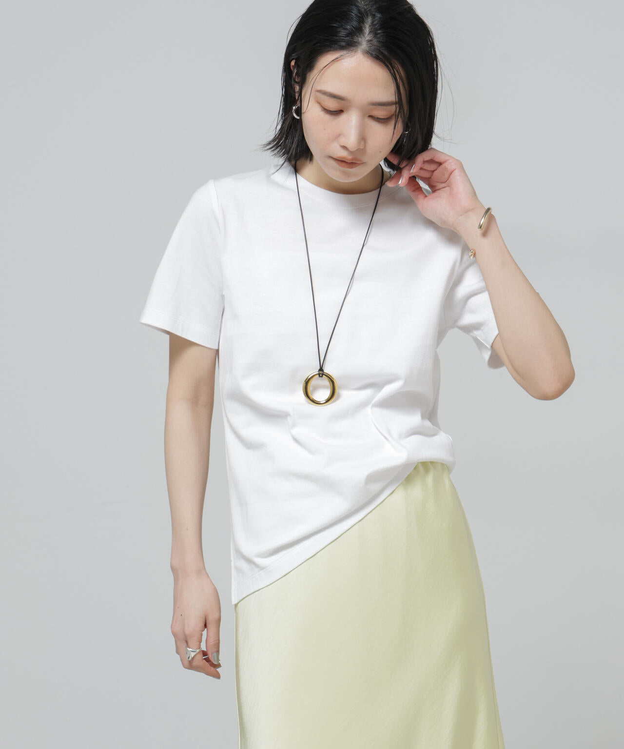 Anti Soaked(R) 汗染み防止クルーネックTシャツ