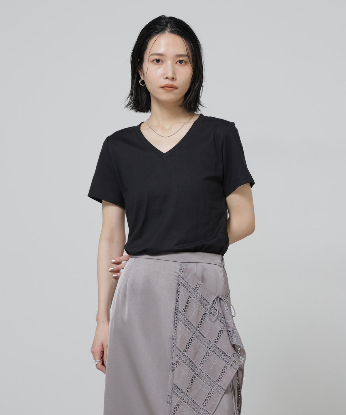 Anti Soaked(R) 汗染み防止VネックTシャツ