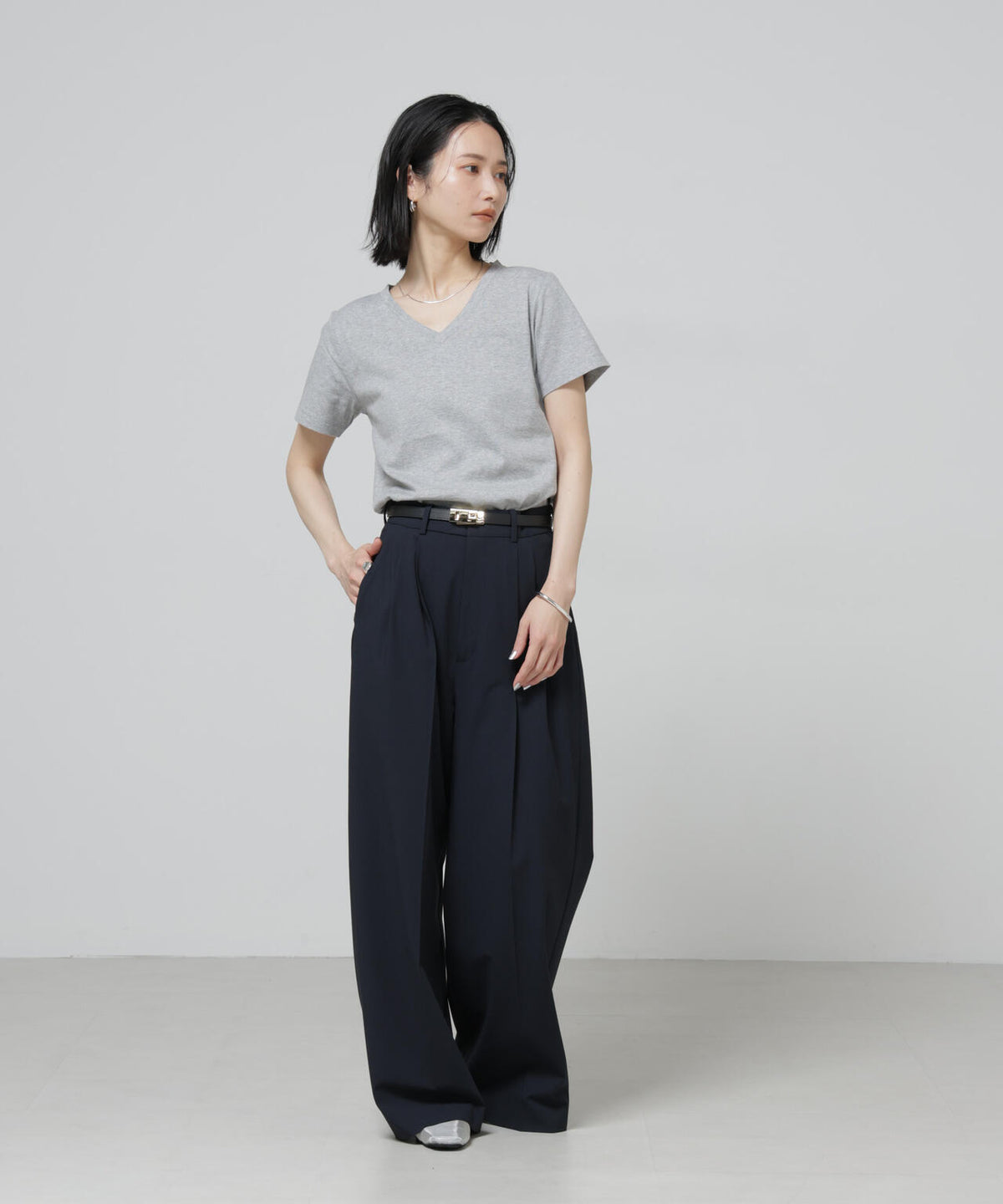 Anti Soaked(R) 汗染み防止VネックTシャツ