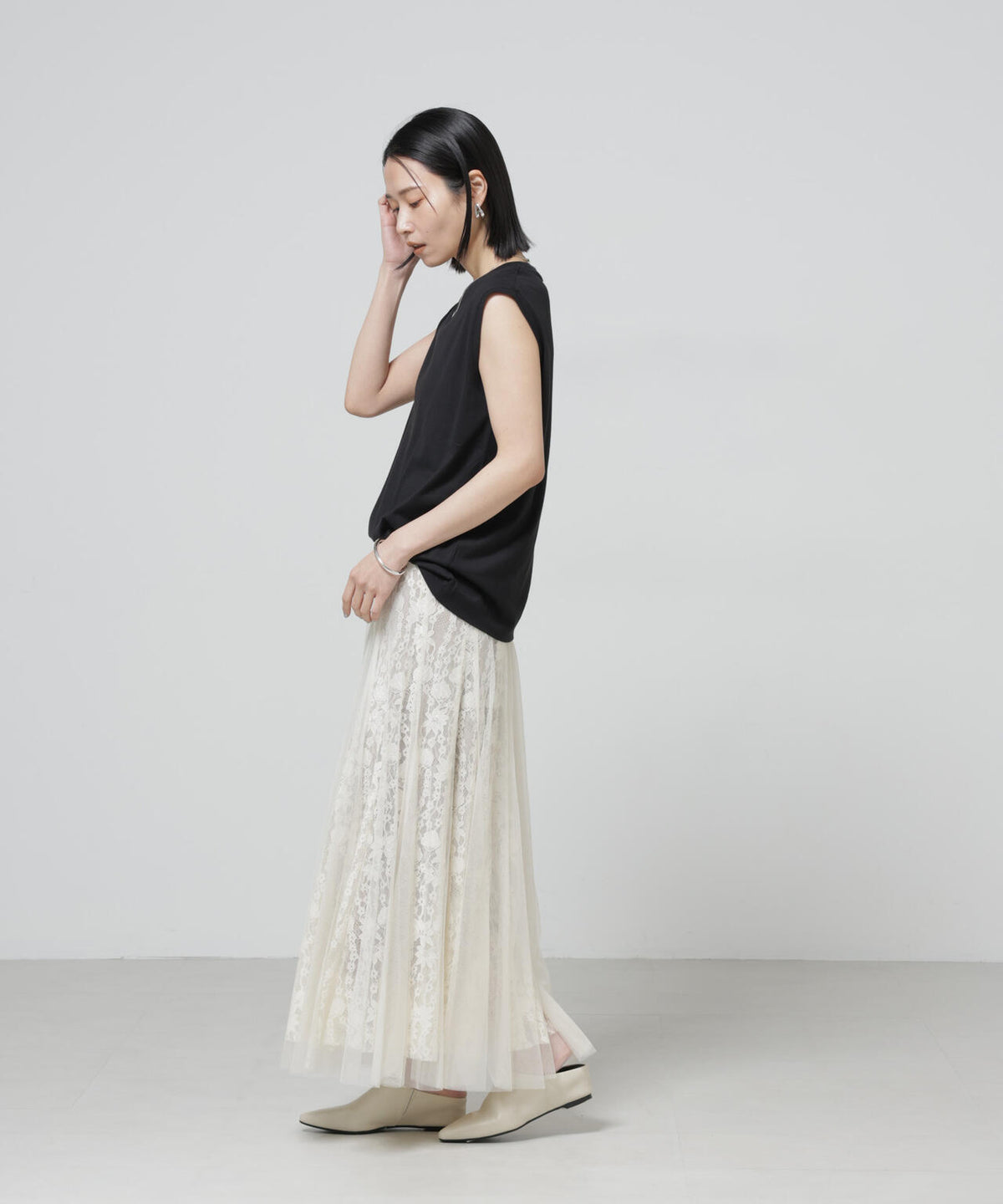 Anti Soaked(R) 汗染み防止ノースリーブTシャツ