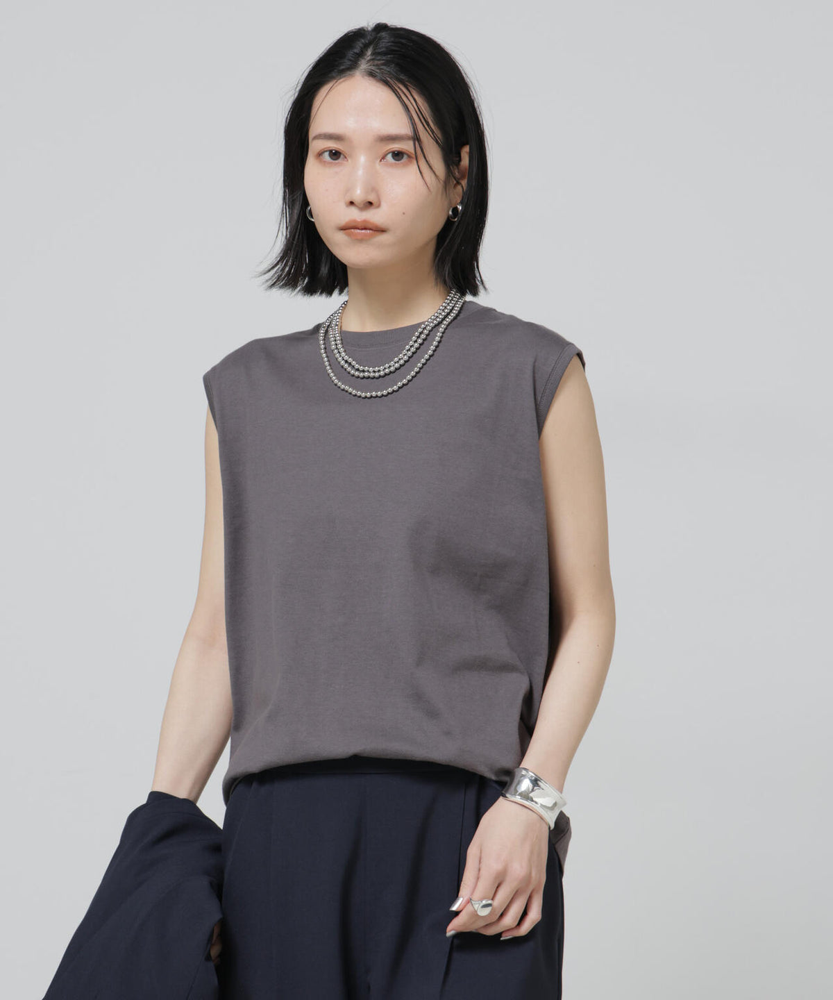Anti Soaked(R) 汗染み防止ノースリーブTシャツ
