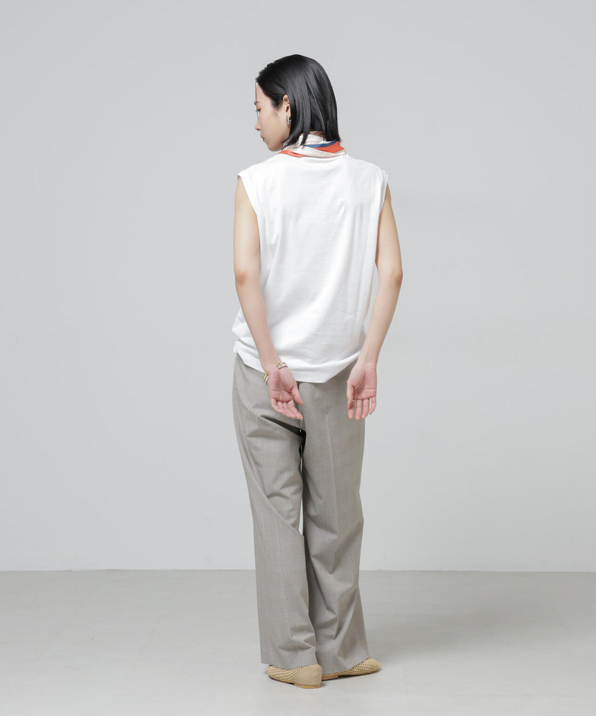 Anti Soaked(R) 汗染み防止ノースリーブTシャツ