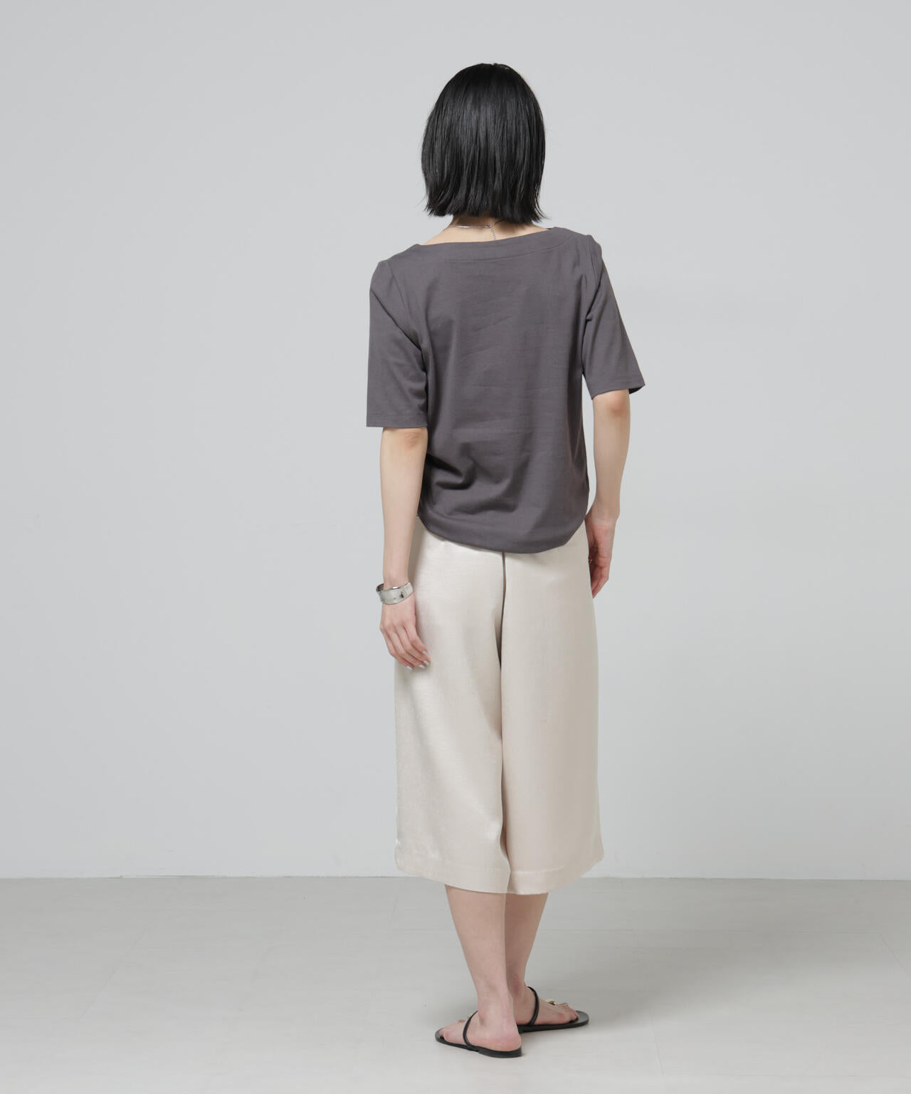 Anti Soaked(R) 汗染み防止ボートネックTシャツ