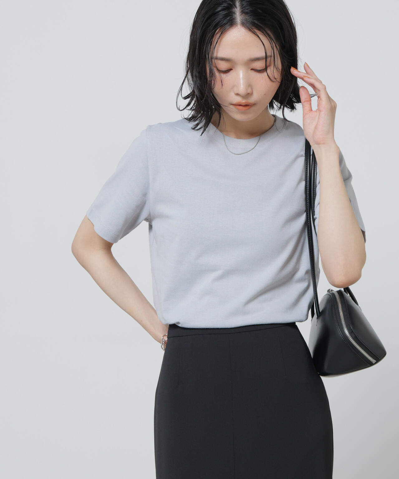 Anti Soaked(R) 汗染み防止カラフルクルーTシャツ