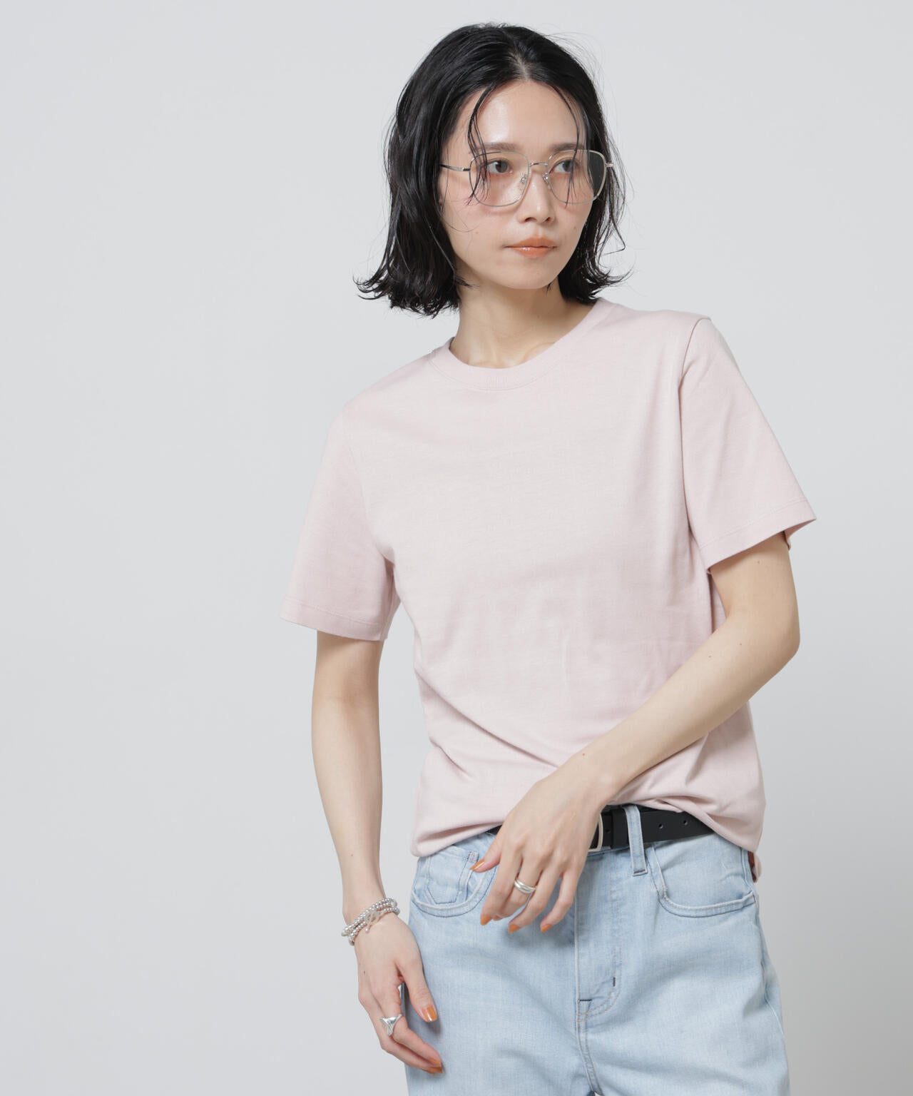 Anti Soaked(R) 汗染み防止カラフルクルーTシャツ