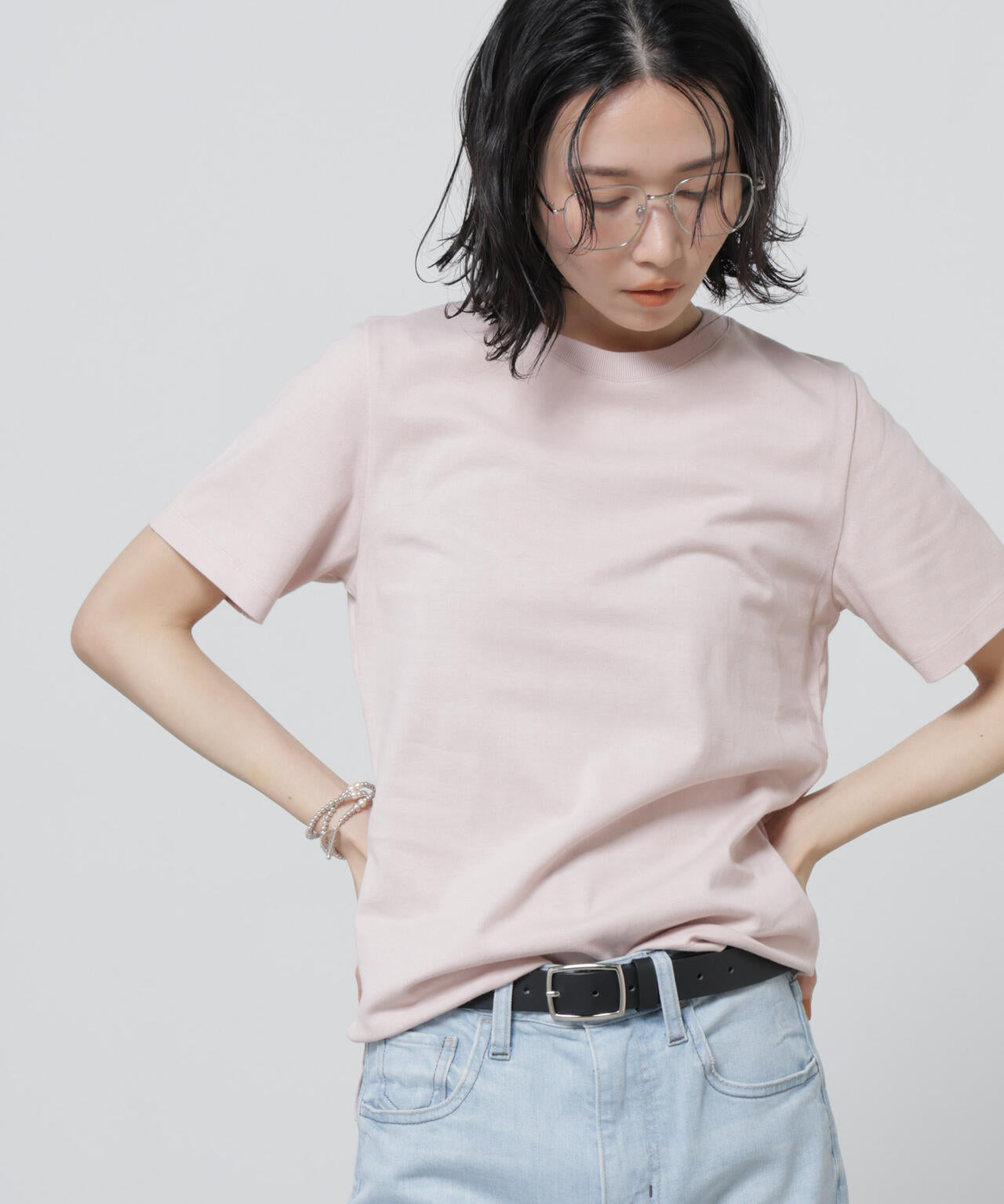 Anti Soaked(R) 汗染み防止カラフルクルーTシャツ