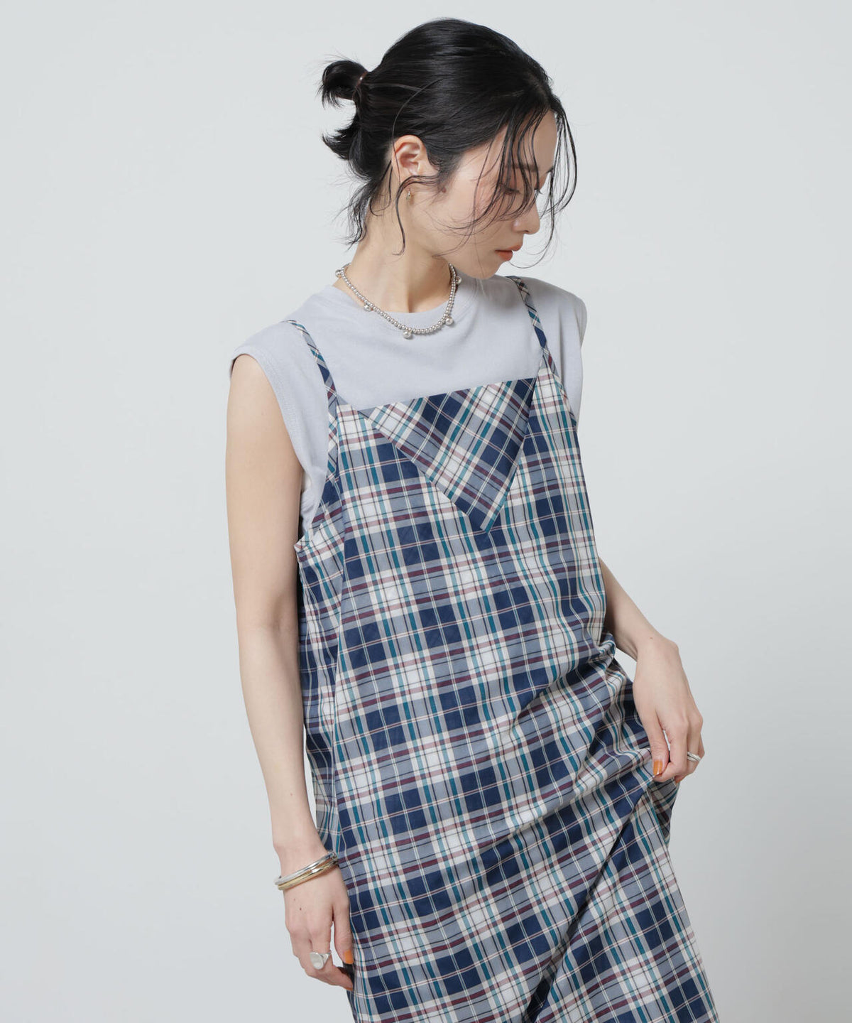 Anti Soaked(R) 汗染み防止カラフルノースリTシャツ