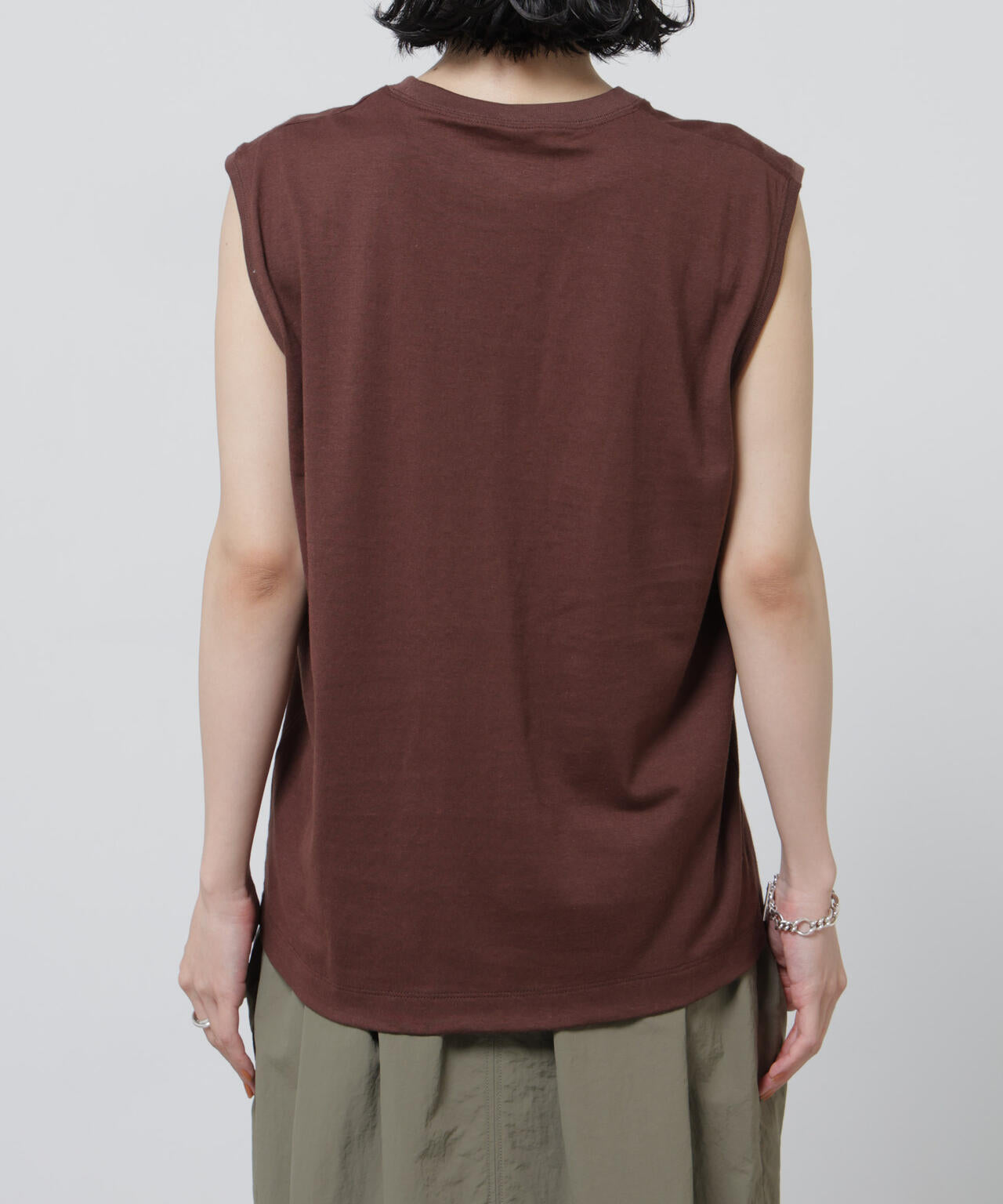 Anti Soaked(R) 汗染み防止カラフルノースリTシャツ