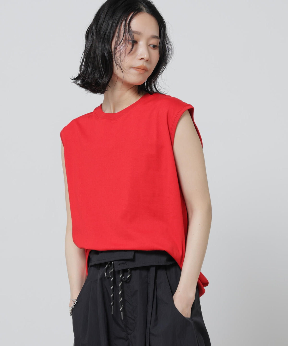 Anti Soaked(R) 汗染み防止カラフルノースリTシャツ