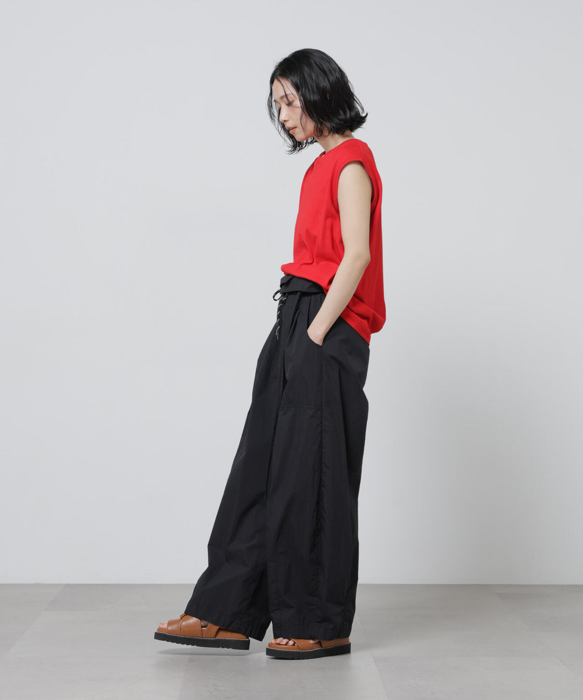 Anti Soaked(R) 汗染み防止カラフルノースリTシャツ