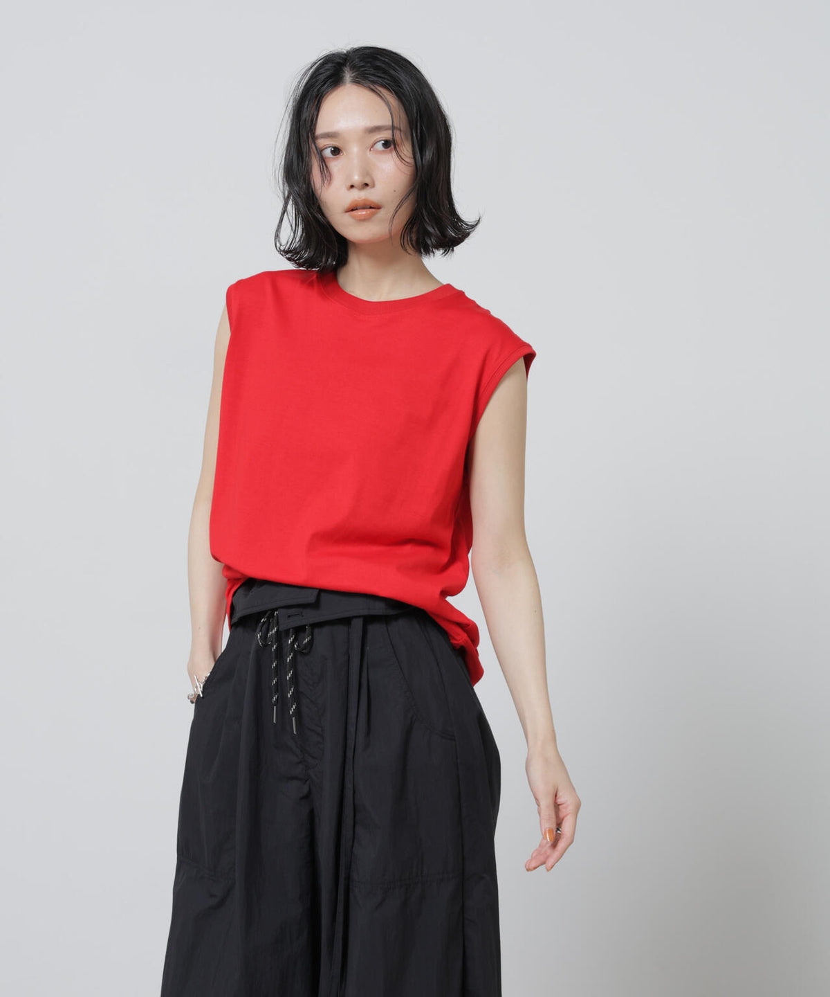 Anti Soaked(R) 汗染み防止カラフルノースリTシャツ