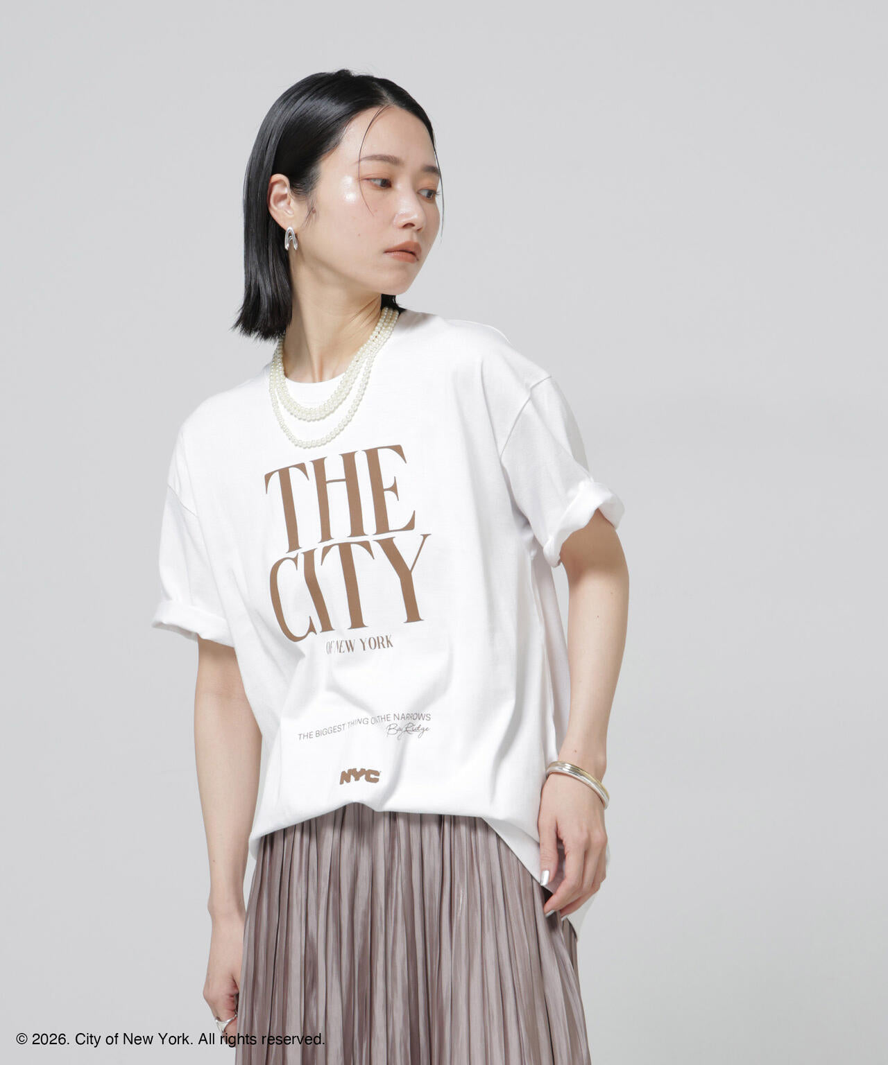 GOOD ROCK SPEED×Anti Soaked(R) 汗染み防止 NYC Tシャツ