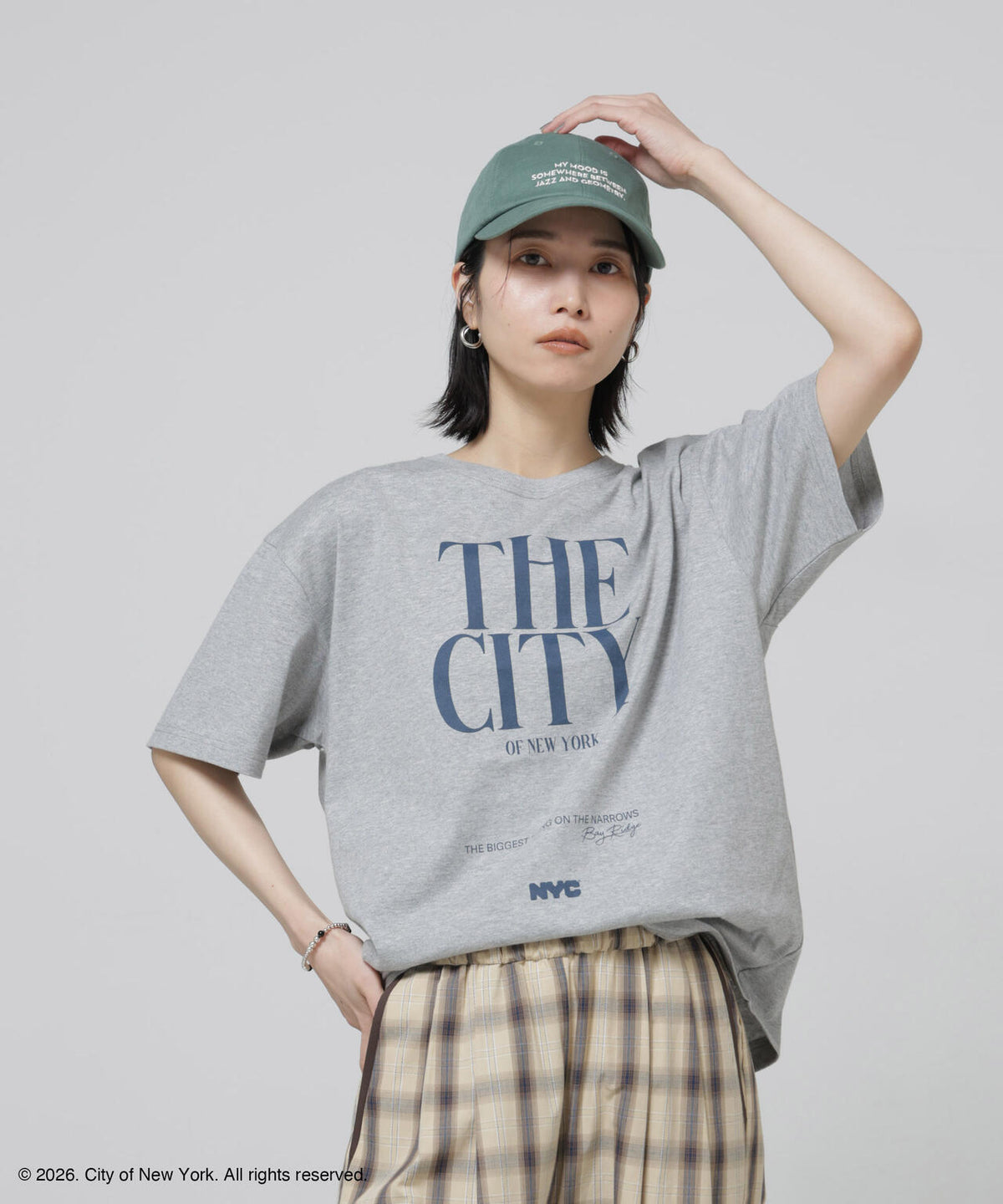 GOOD ROCK SPEED×Anti Soaked(R) 汗染み防止 NYC Tシャツ