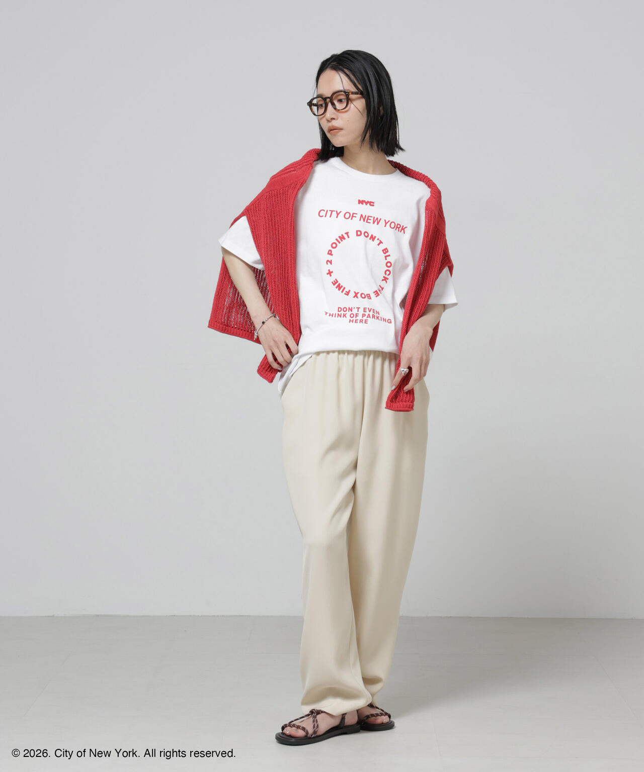 GOOD ROCK SPEED×Anti Soaked(R) 汗染み防止 NYC Tシャツ