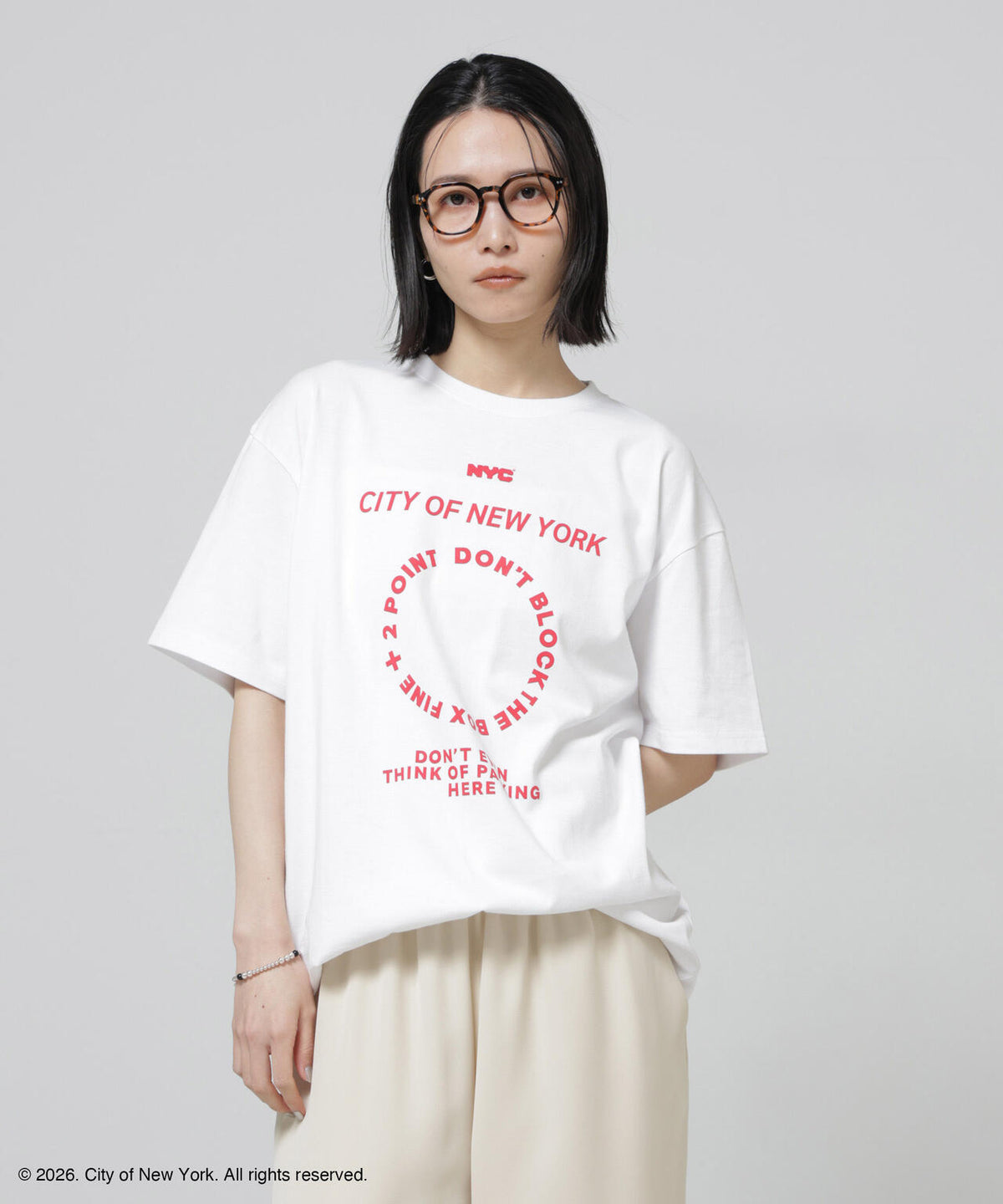 GOOD ROCK SPEED×Anti Soaked(R) 汗染み防止 NYC Tシャツ