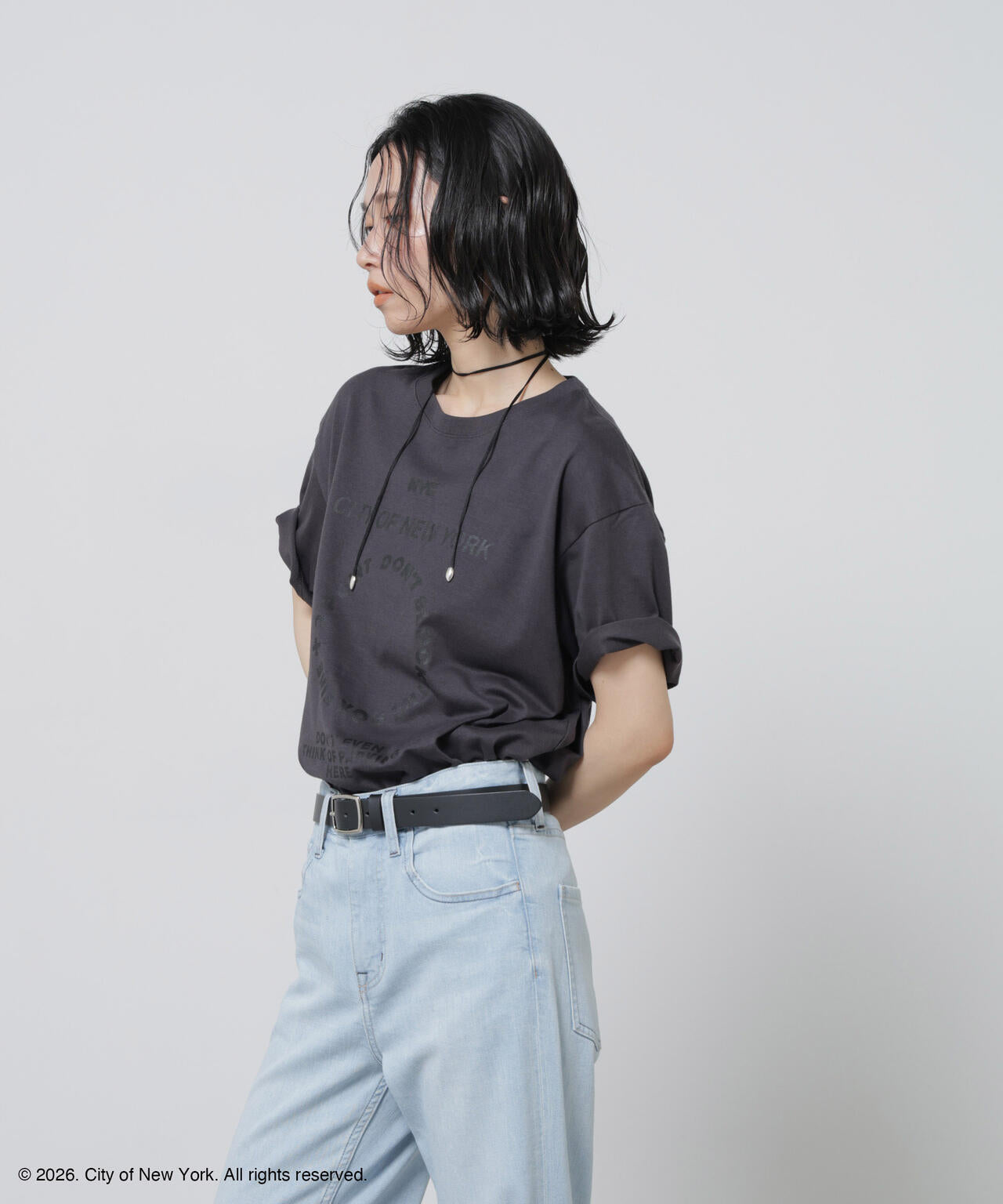GOOD ROCK SPEED×Anti Soaked(R) 汗染み防止 NYC Tシャツ