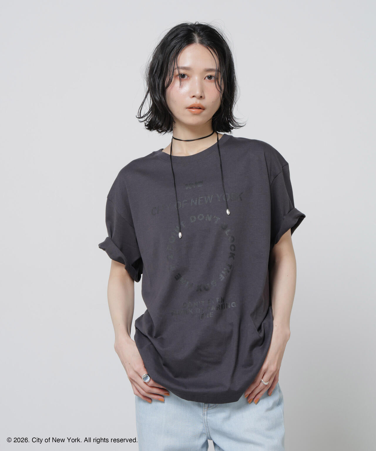GOOD ROCK SPEED×Anti Soaked(R) 汗染み防止 NYC Tシャツ