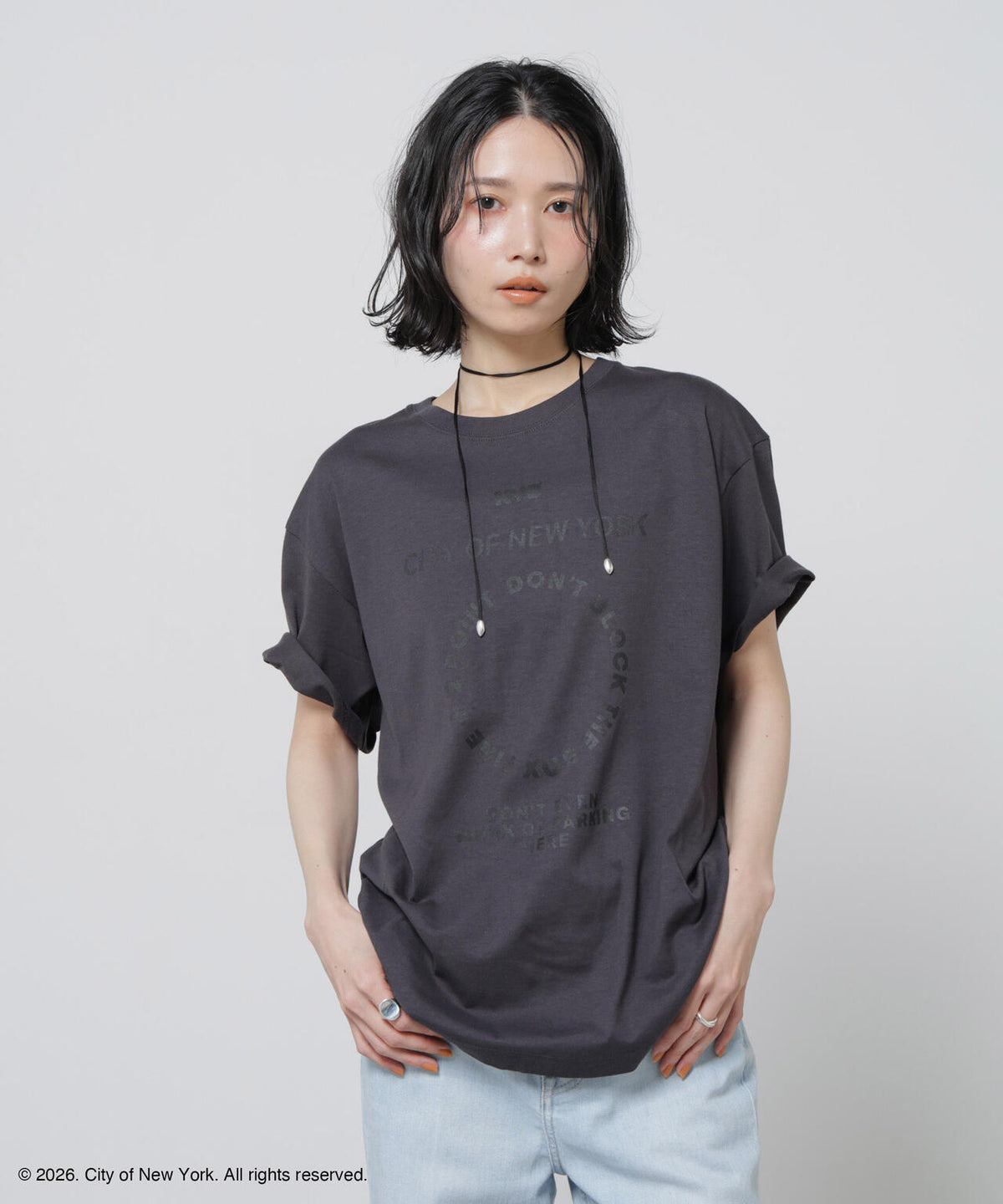 GOOD ROCK SPEED×Anti Soaked(R) 汗染み防止 NYC Tシャツ