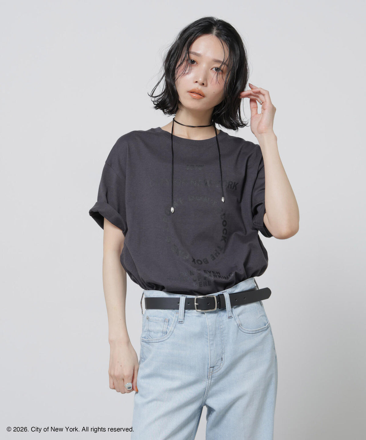 GOOD ROCK SPEED×Anti Soaked(R) 汗染み防止 NYC Tシャツ