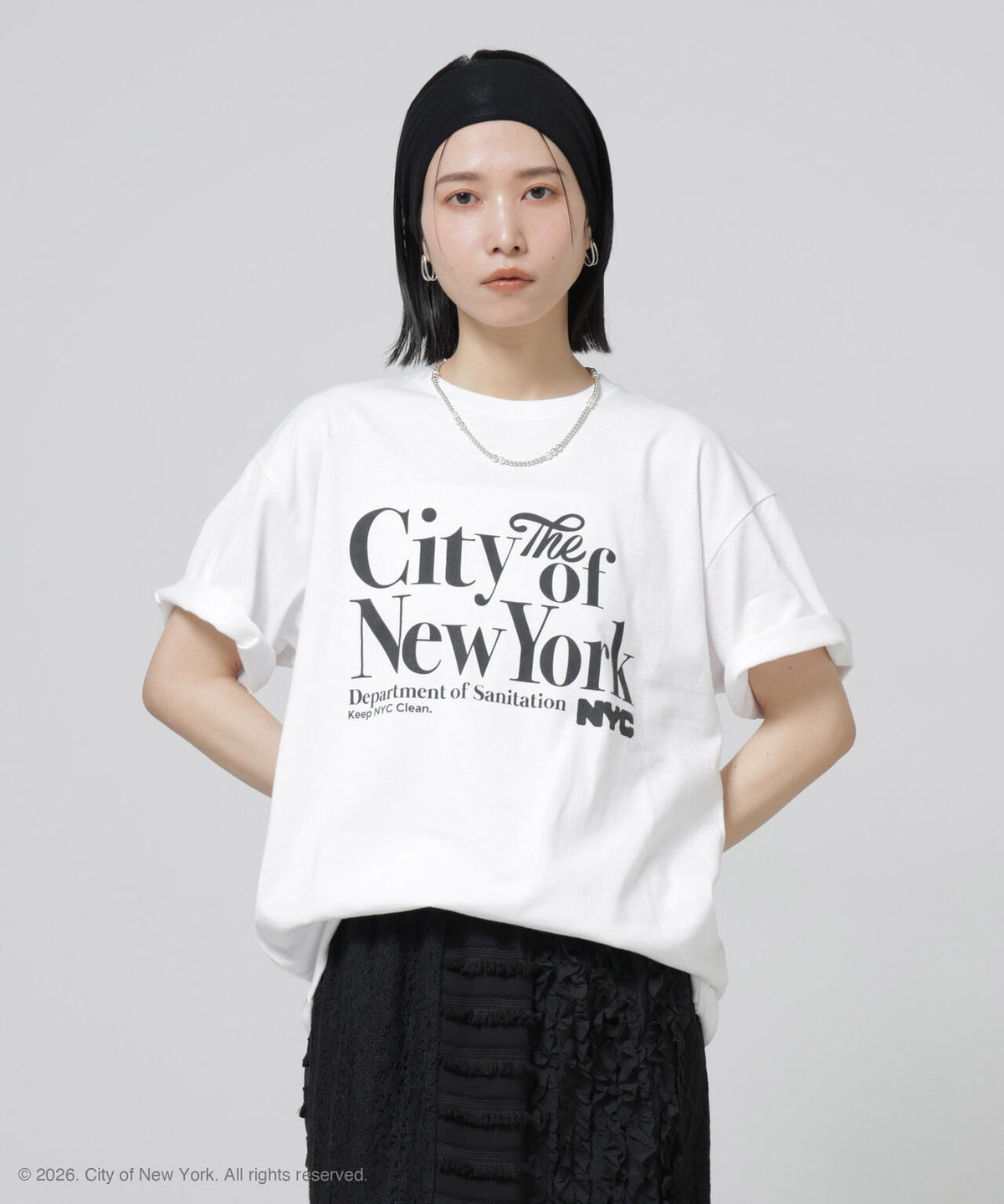 GOOD ROCK SPEED×Anti Soaked(R) 汗染み防止 NYC Tシャツ