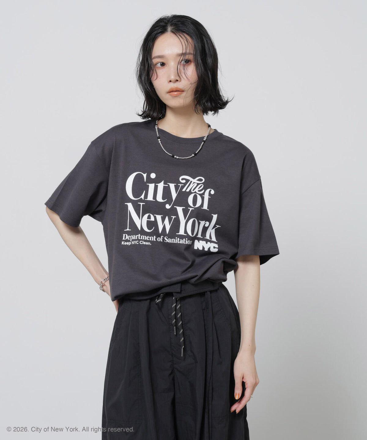 GOOD ROCK SPEED×Anti Soaked(R) 汗染み防止 NYC Tシャツ