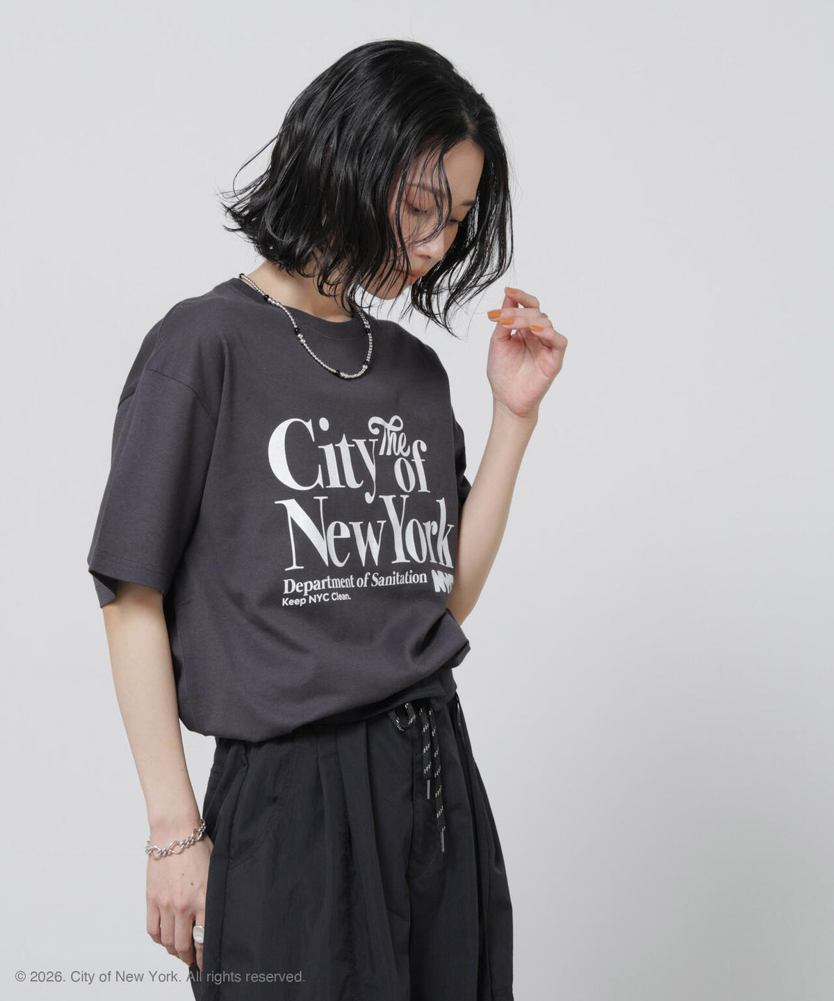 GOOD ROCK SPEED×Anti Soaked(R) 汗染み防止 NYC Tシャツ
