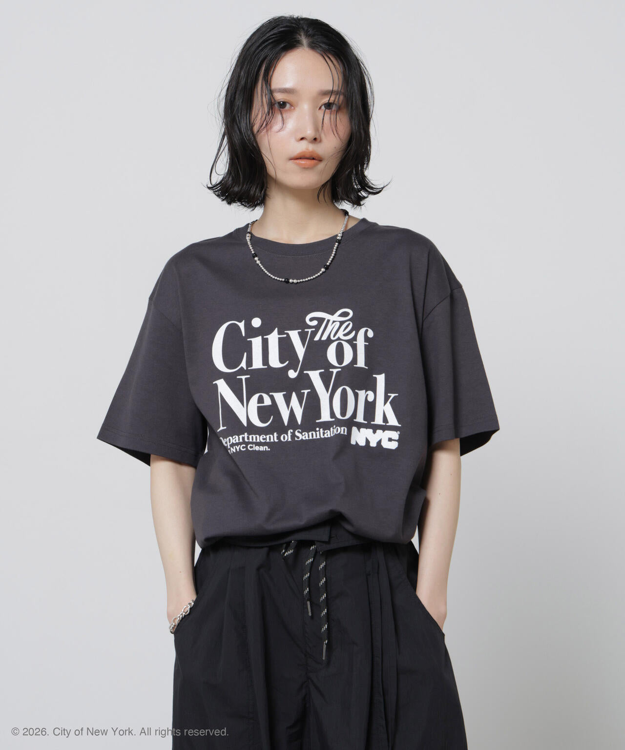 GOOD ROCK SPEED×Anti Soaked(R) 汗染み防止 NYC Tシャツ