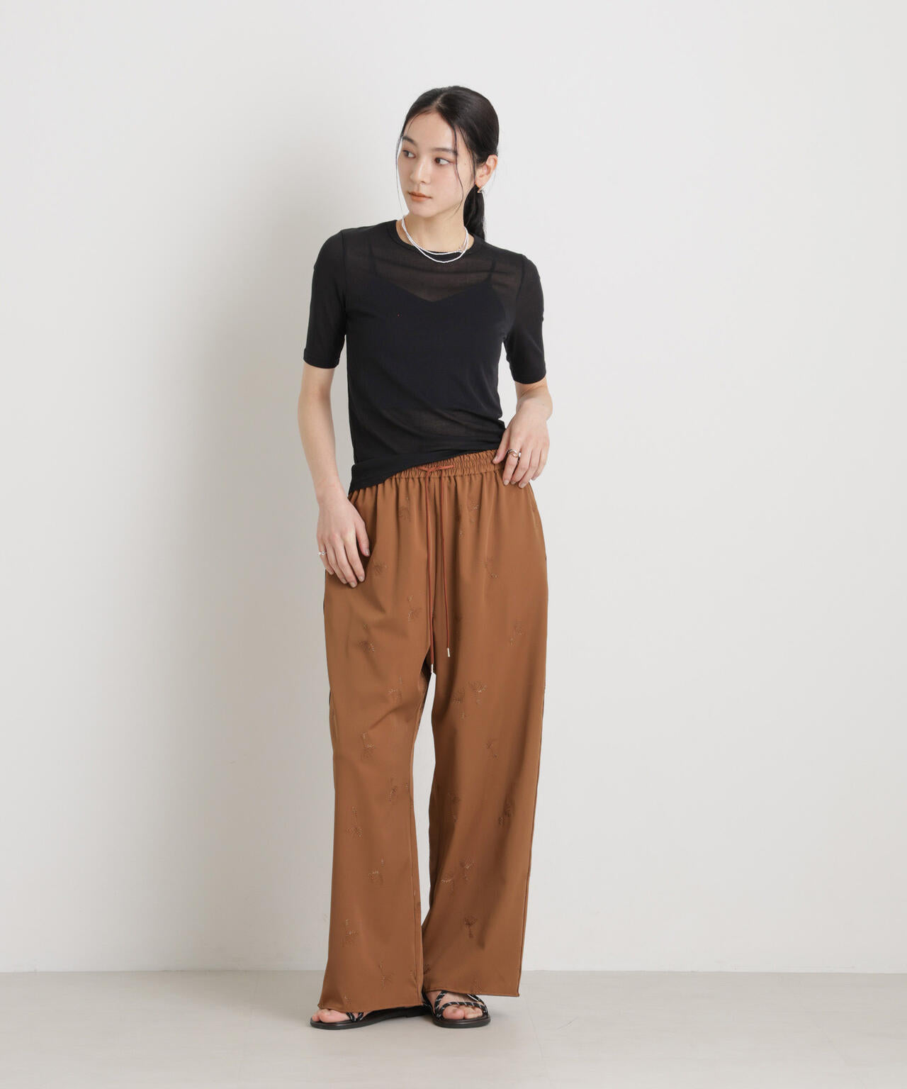 シアーツイストフライスTシャツ