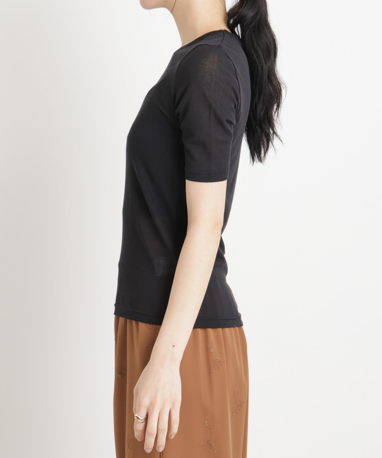 シアーツイストフライスTシャツ