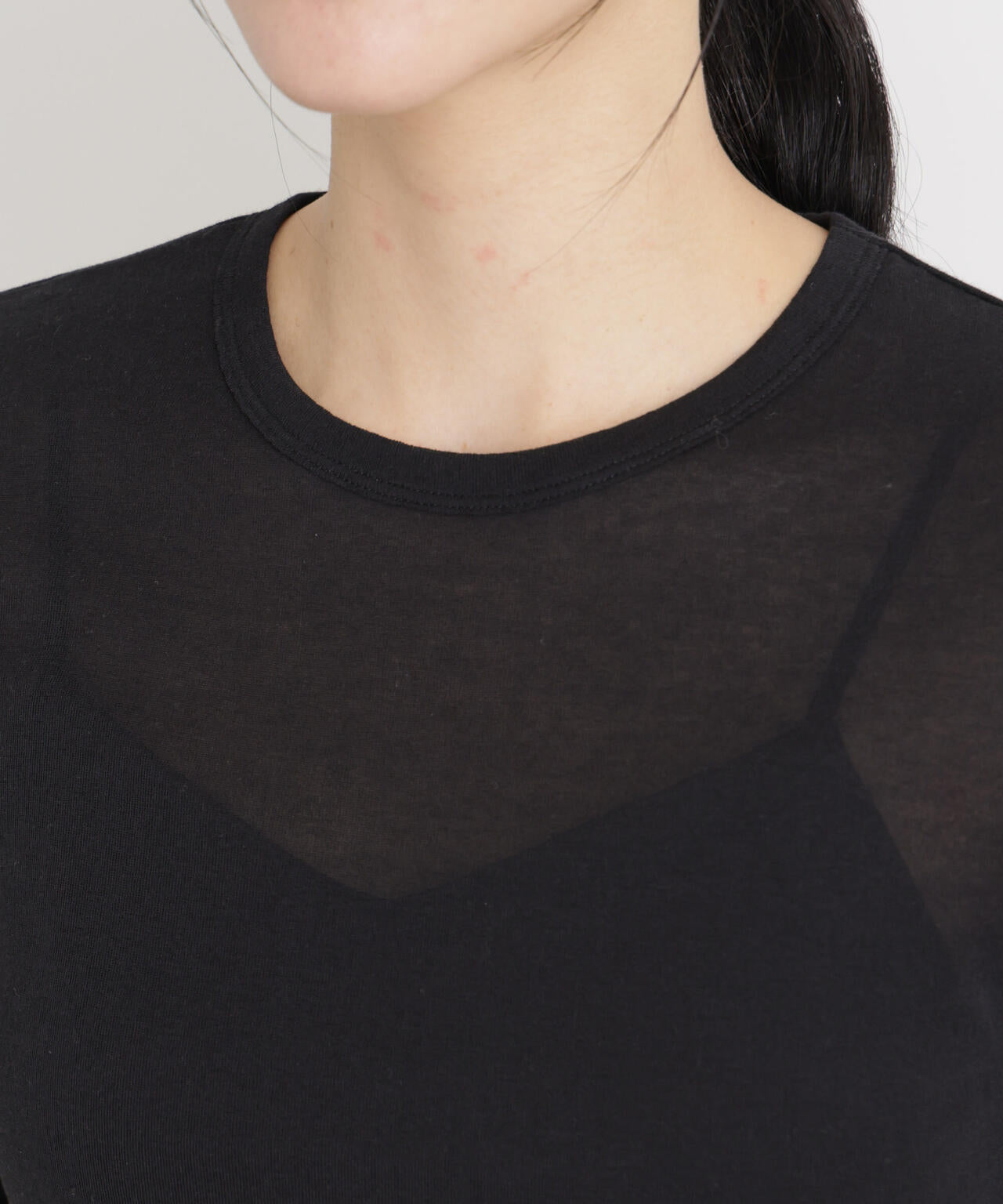 シアーツイストフライスTシャツ