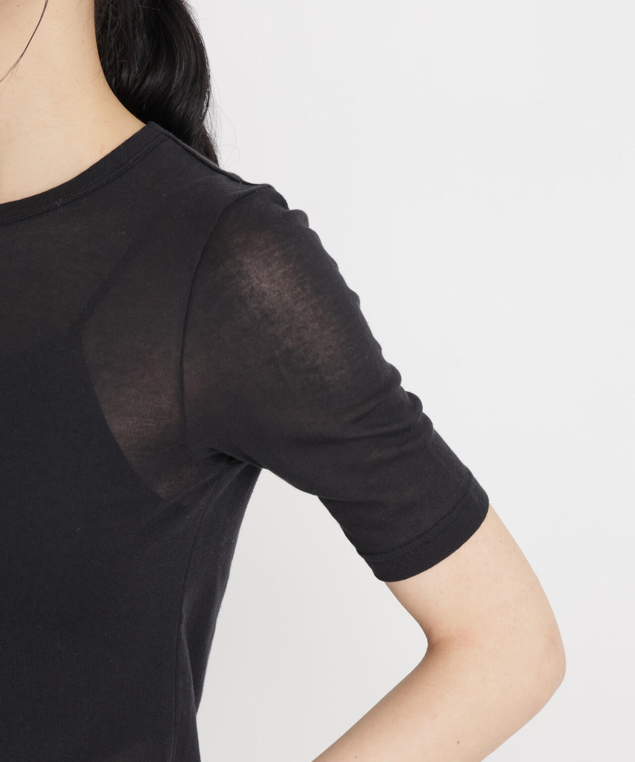 シアーツイストフライスTシャツ