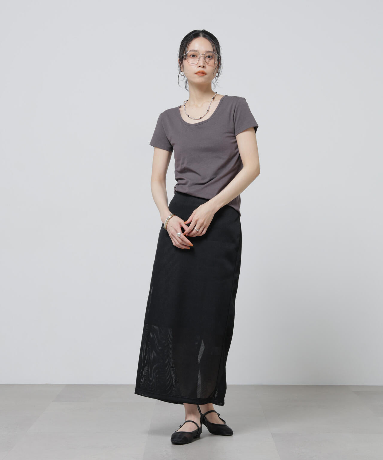 Anti Soaked(R) 汗染み防止カップ付きTシャツ