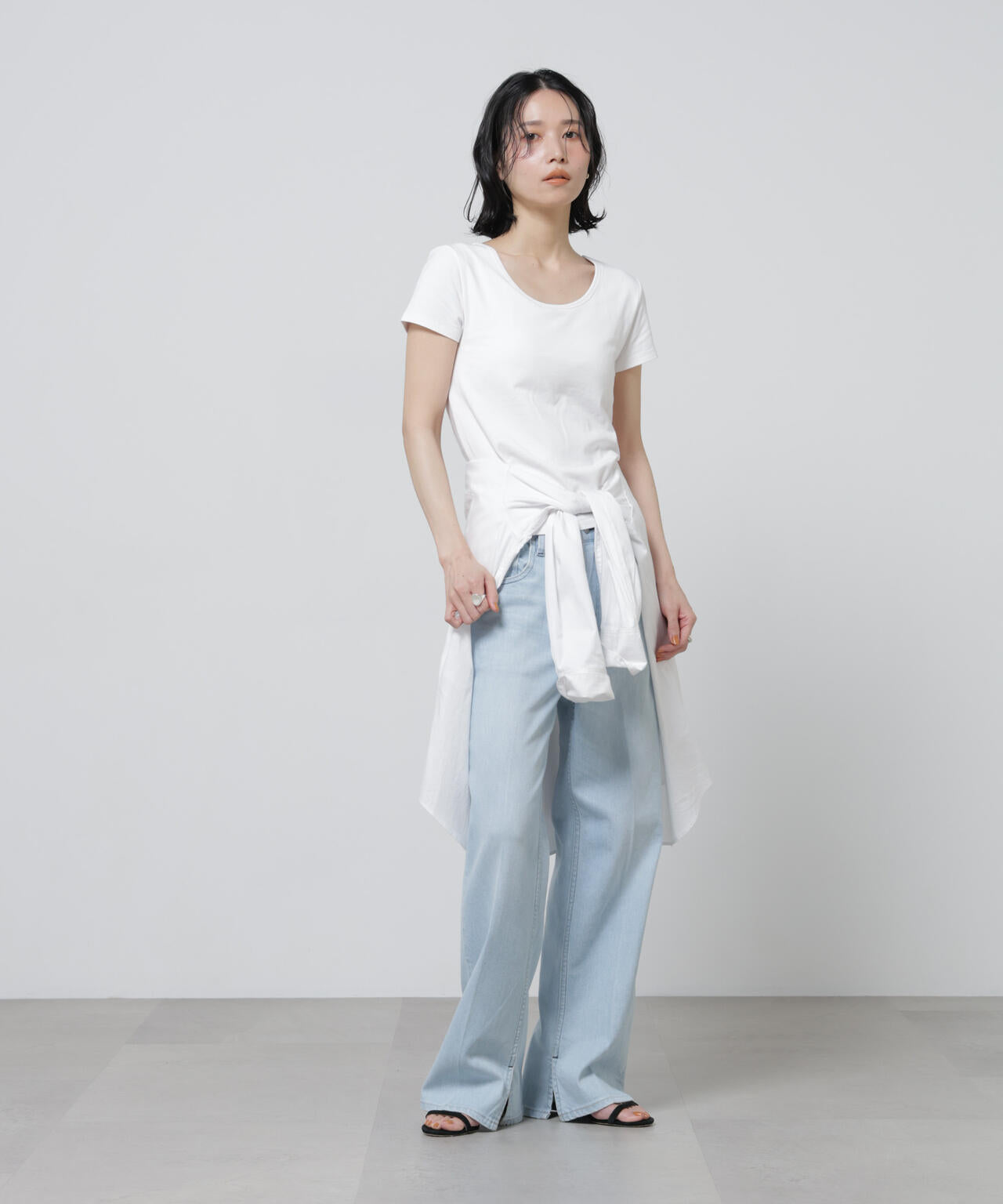 Anti Soaked(R) 汗染み防止カップ付きTシャツ