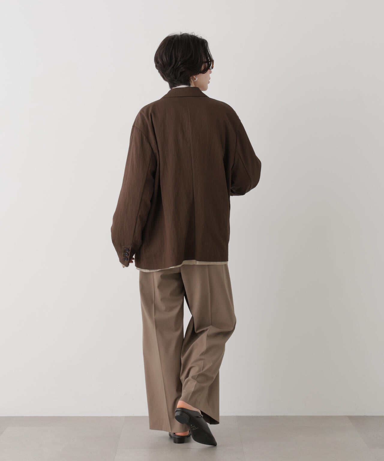 レイヤードワイドジャケット