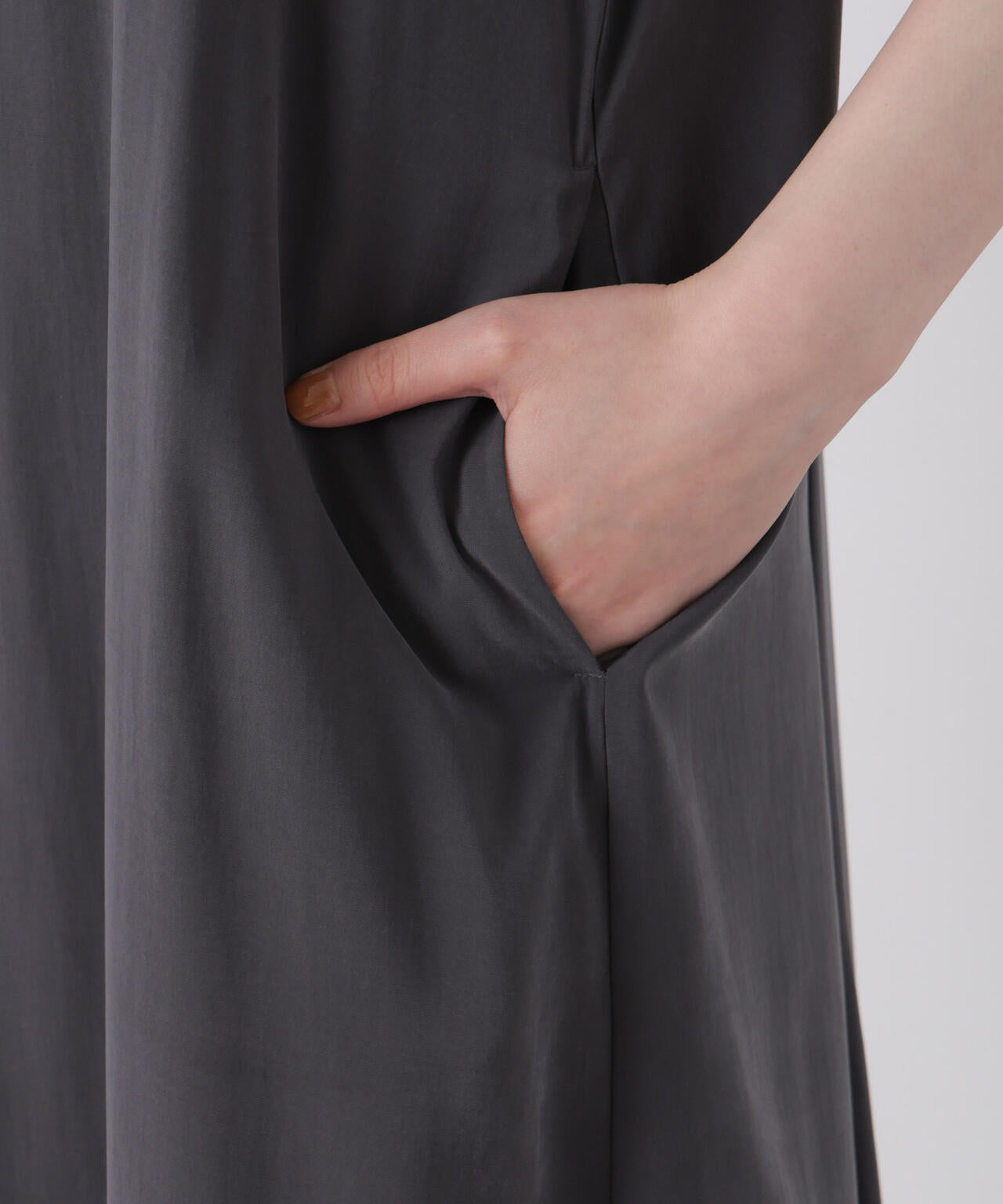 フィブリルピーチキャミワンピース