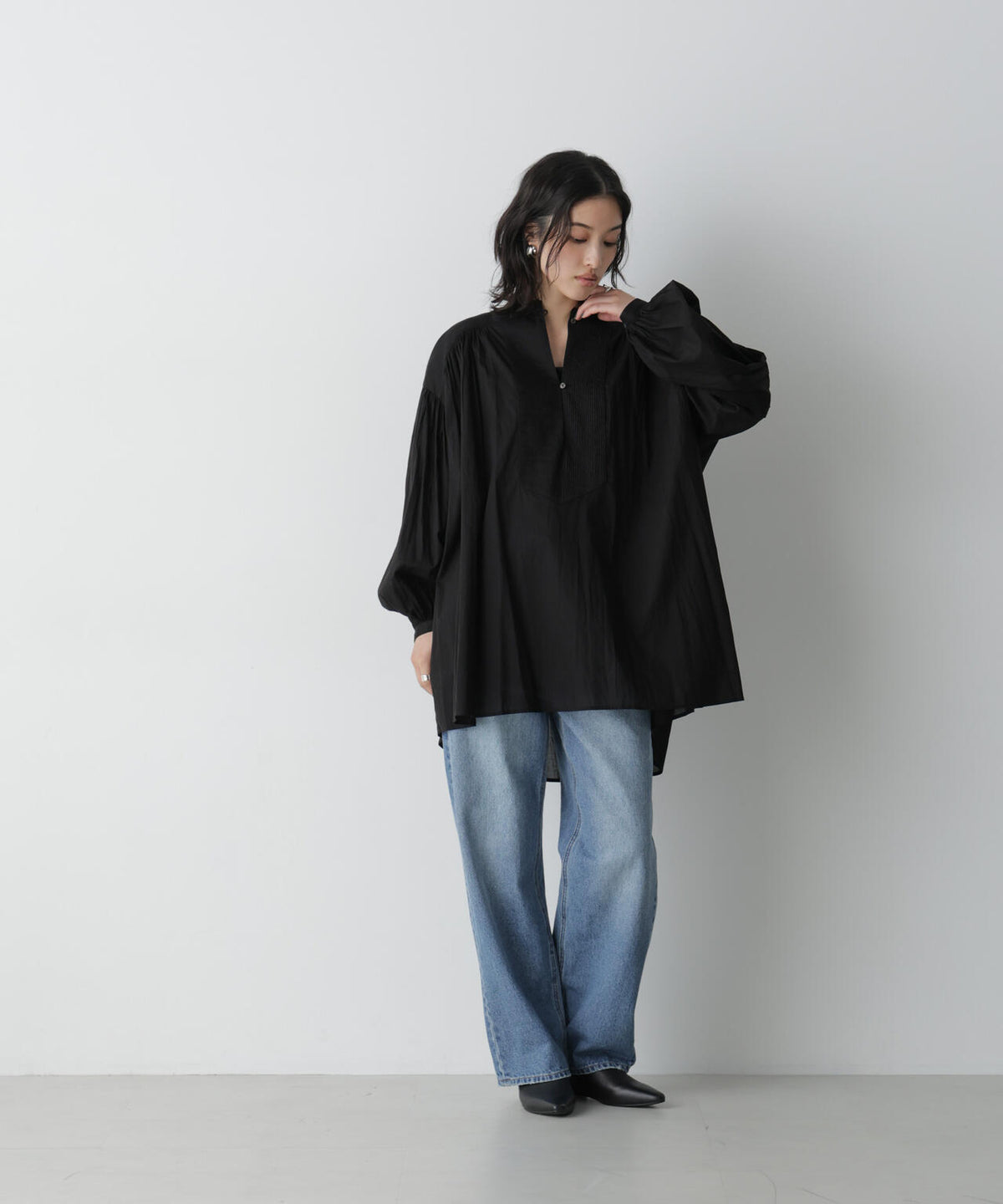 「STEVELOUR」インドコットンスキッパーチュニック