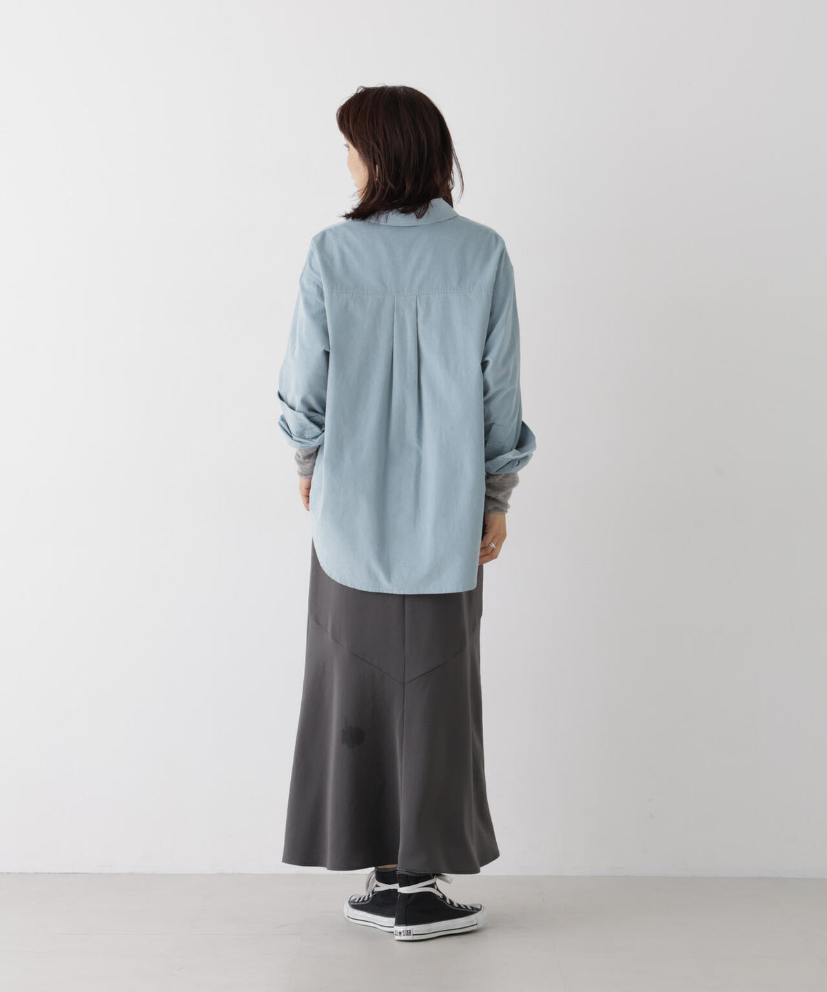 コーデュロイカシュクール2wayシャツ