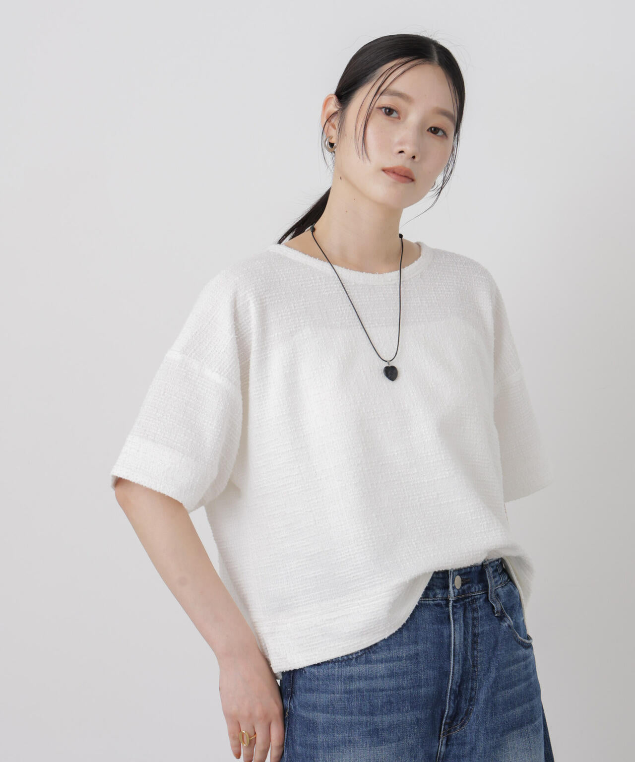ジャージーツイードTシャツ