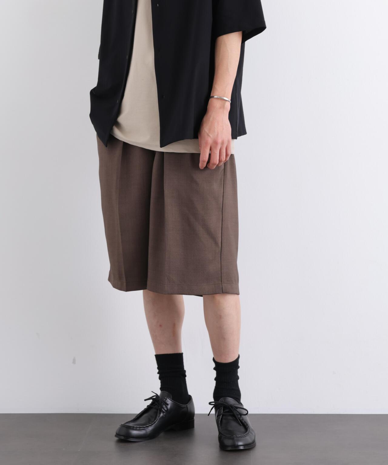 Dickies/別注 Wide Tuck Short Pants