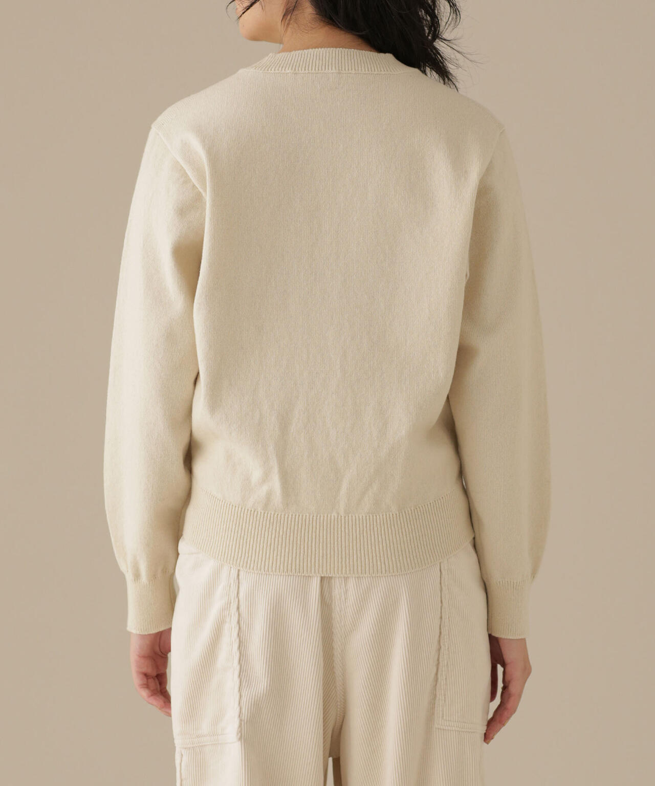 YONETOMI/別注 RIGID CASHMERE KNIT P/O