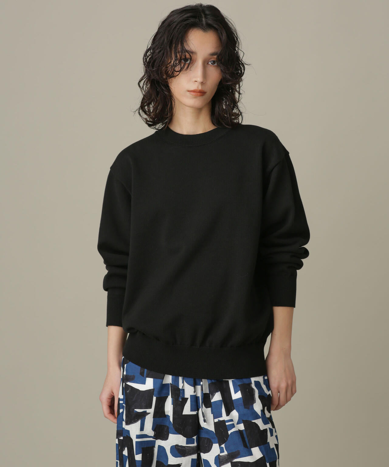 YONETOMI/RIGID SEA ISLAND COTTON P/O